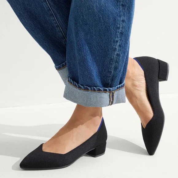 New in box! Rothy’s The High Point in Black size 9 - Picture 2 of 16